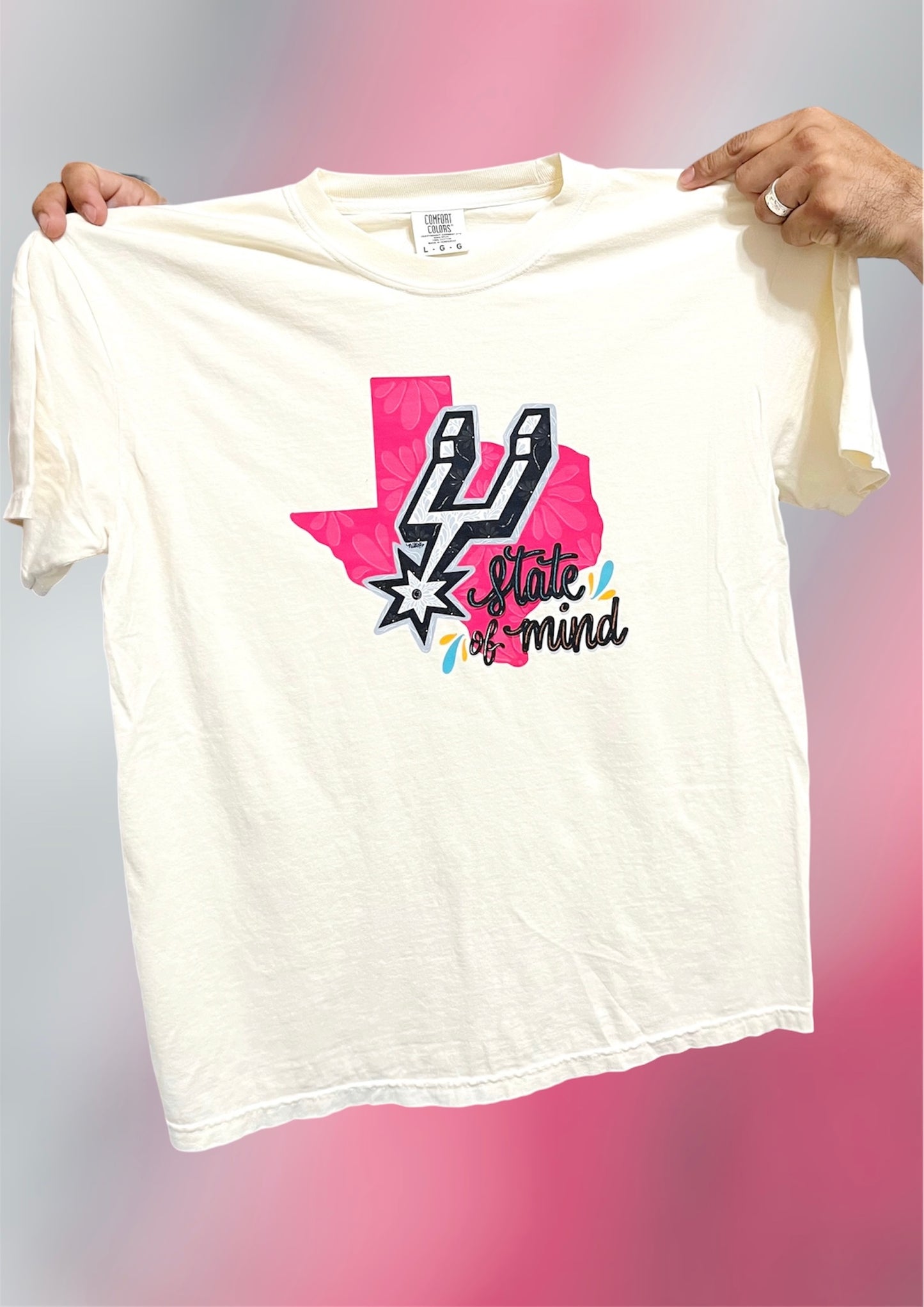 *Pre-order* State of mind Ivory Tshirt