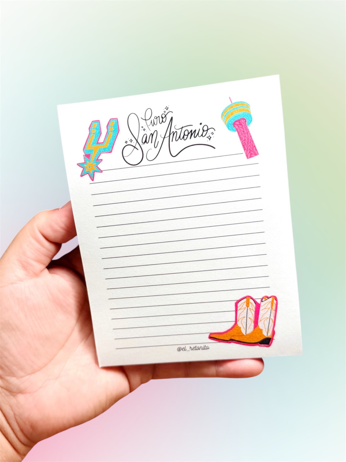 Puro San Antonio Notepad
