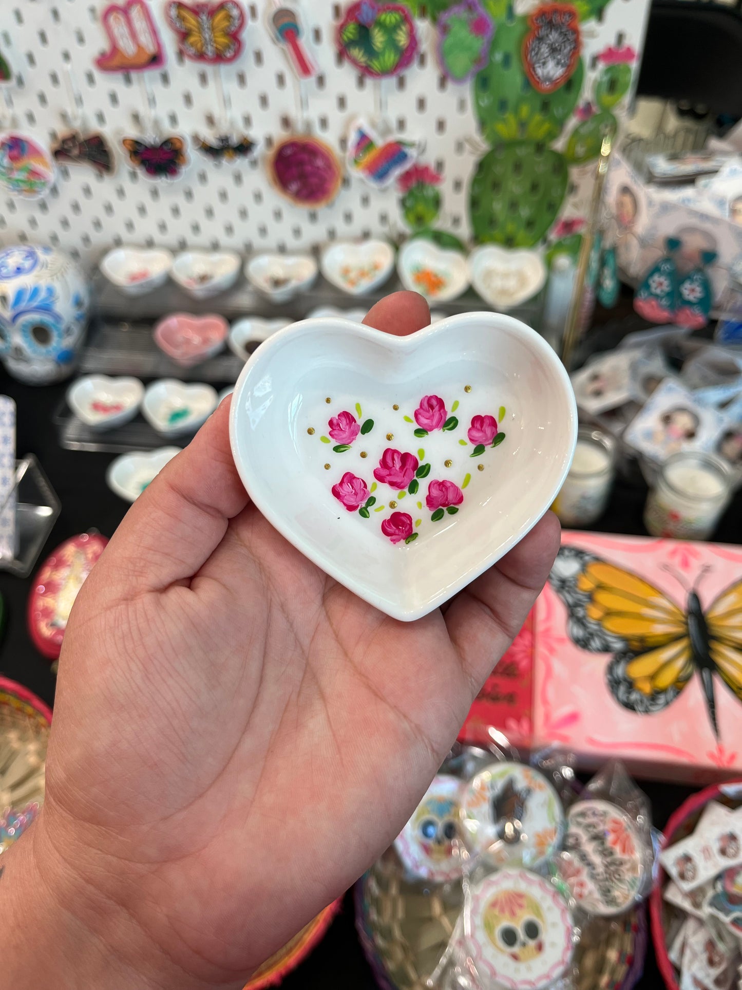 Rosas trinket dish