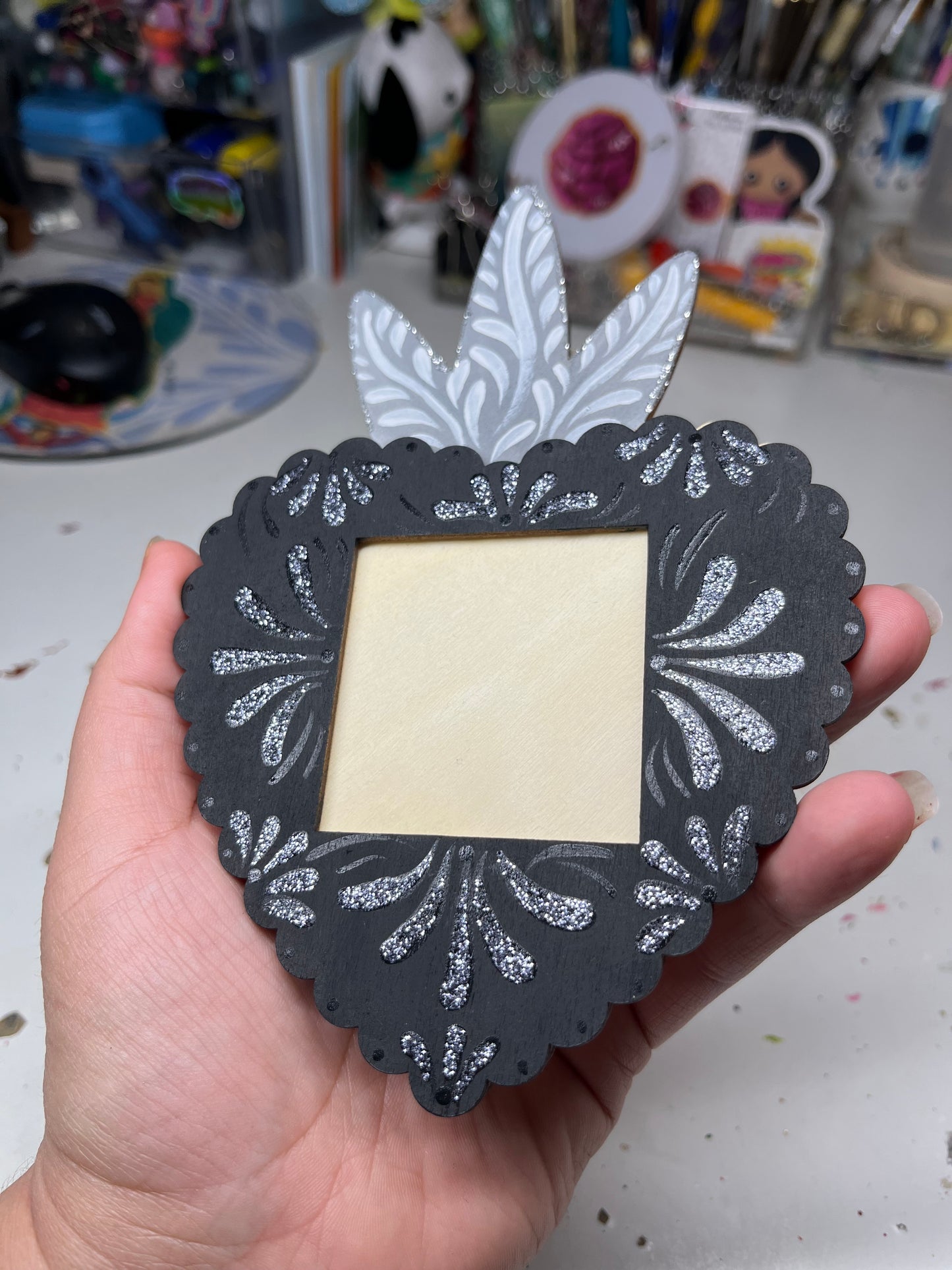 Sagrado Corazón picture frame