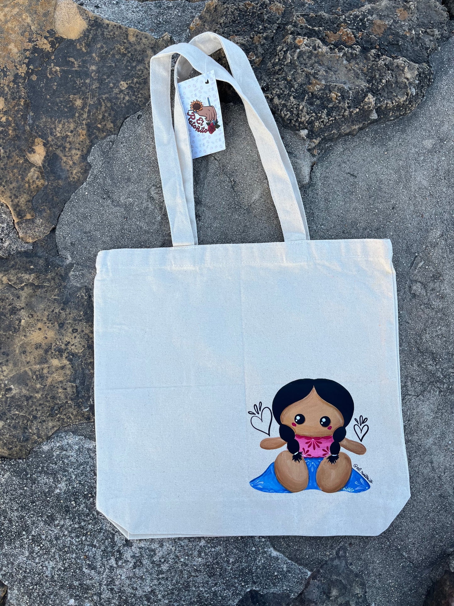 Muñequita tote bag
