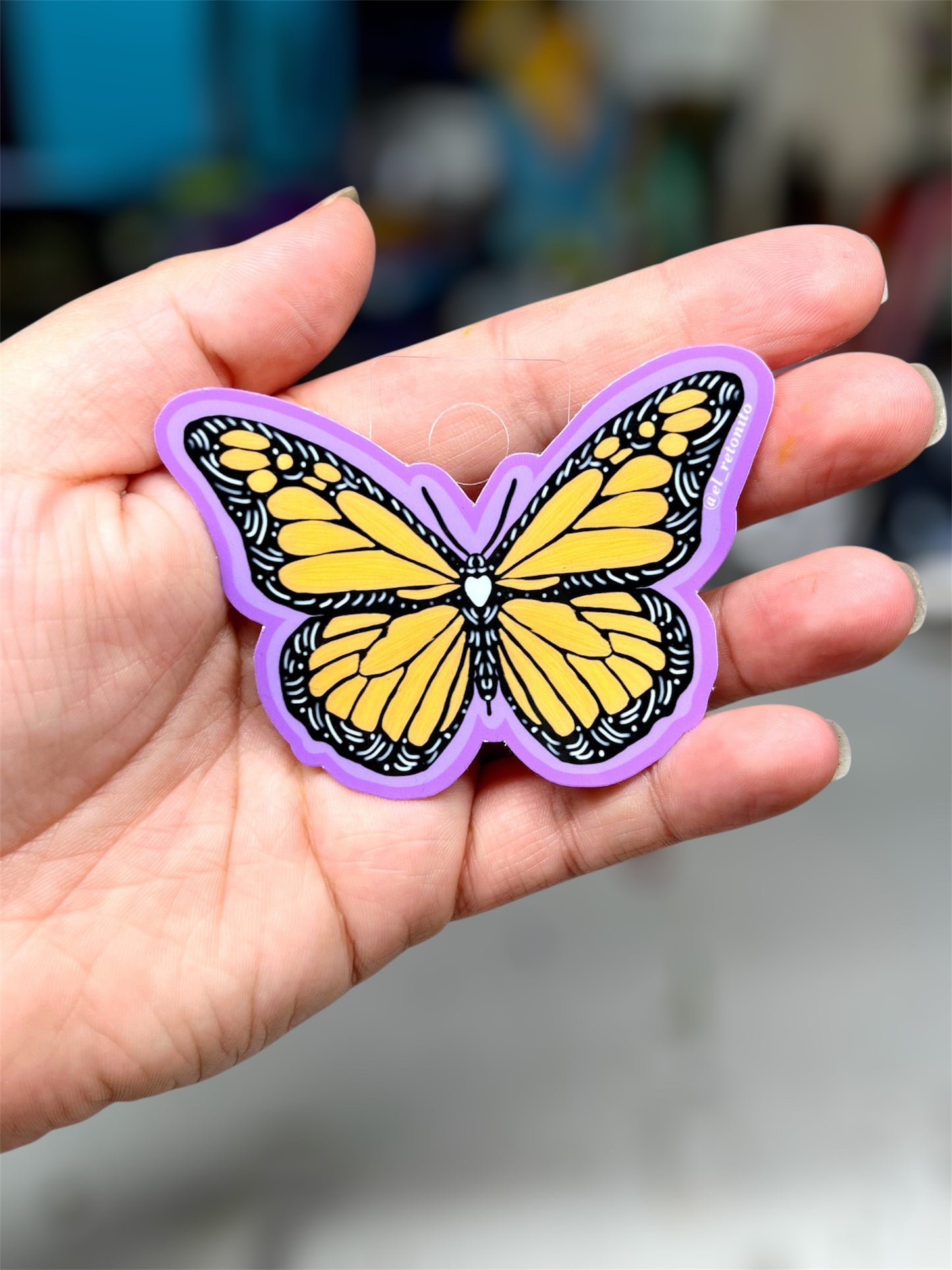 Monarca Sticker