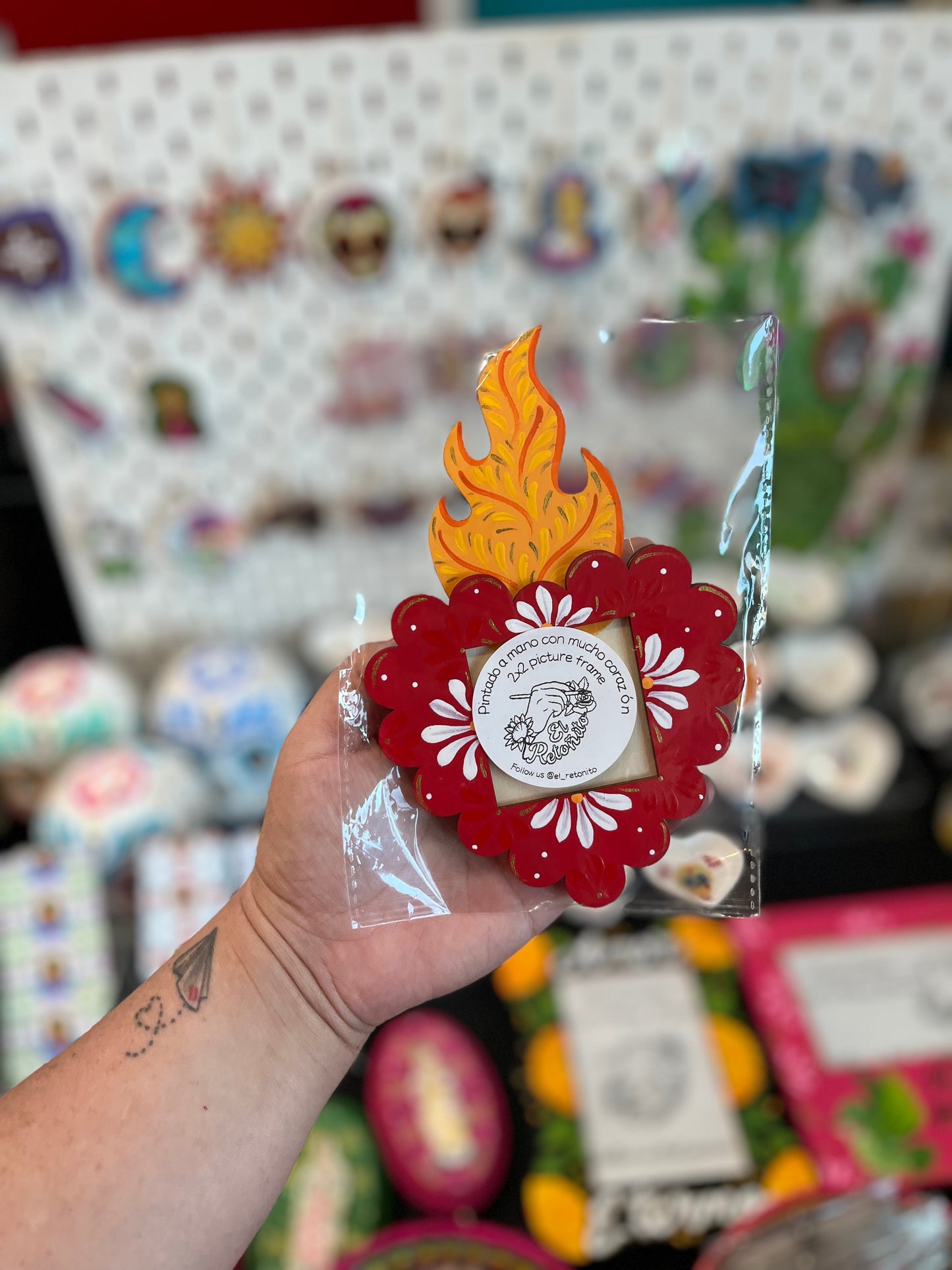 Sagrado Corazón picture frame