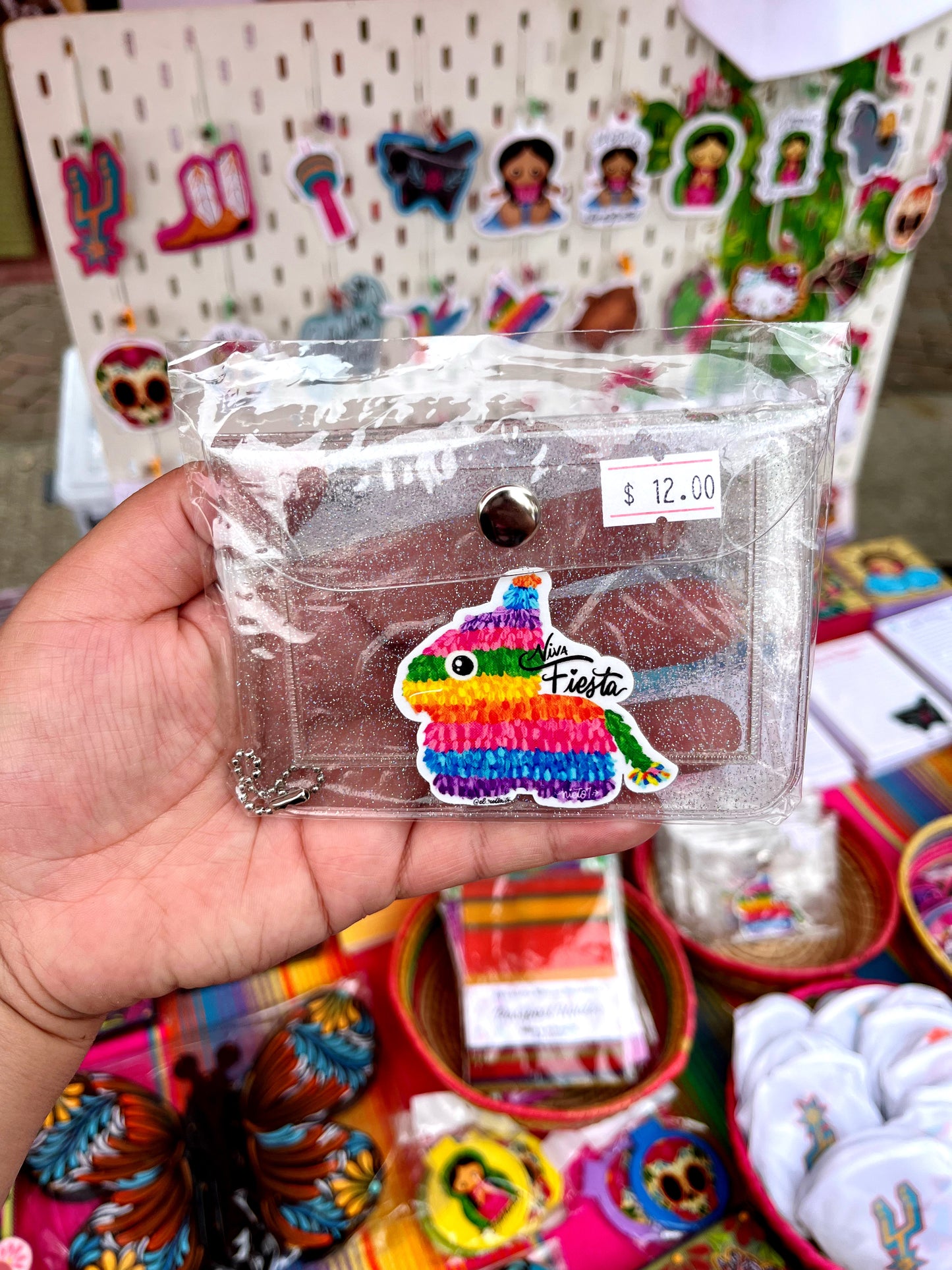 Piñata Glitter wallet