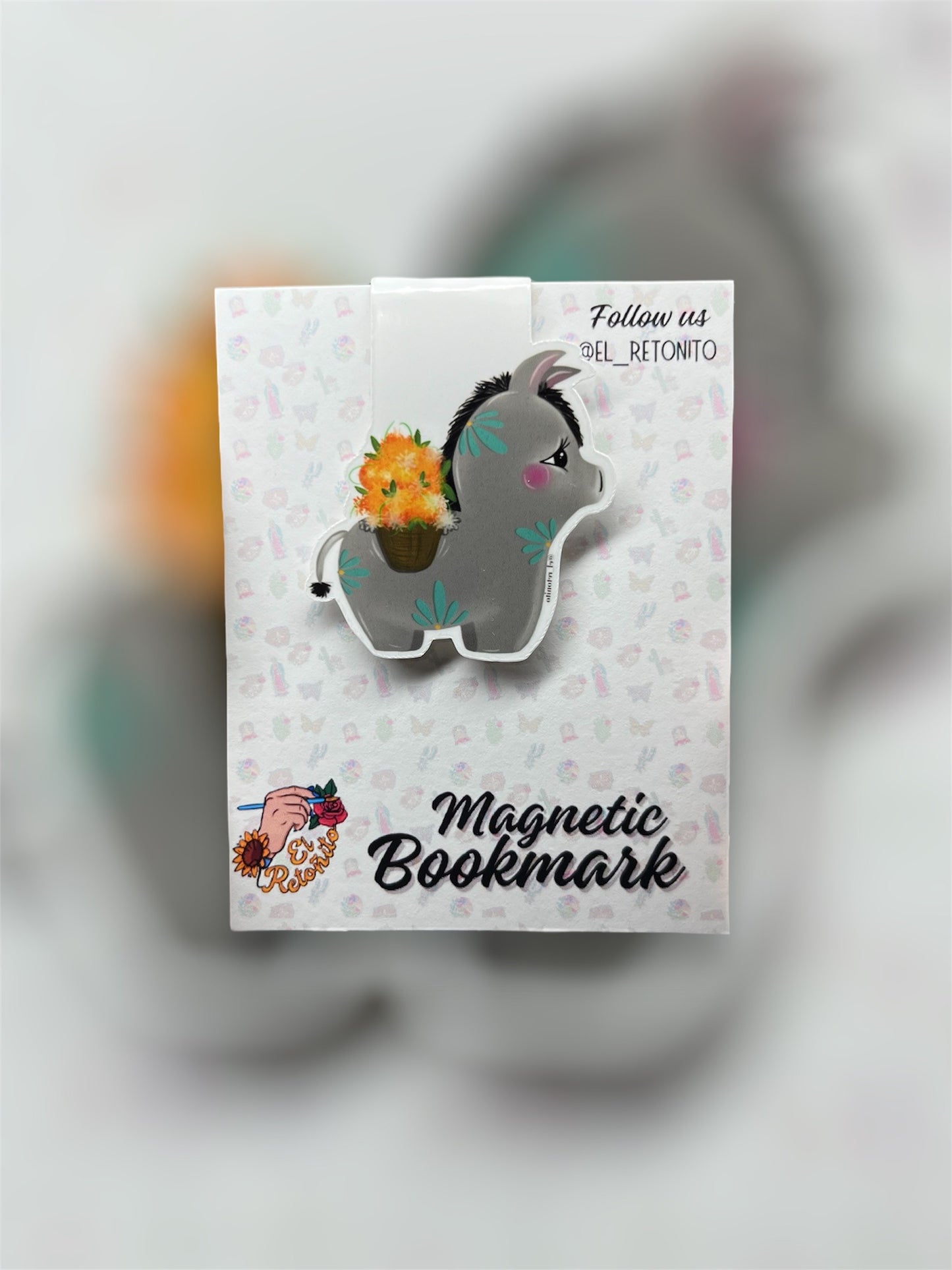 Burrito Magnetic Bookmark