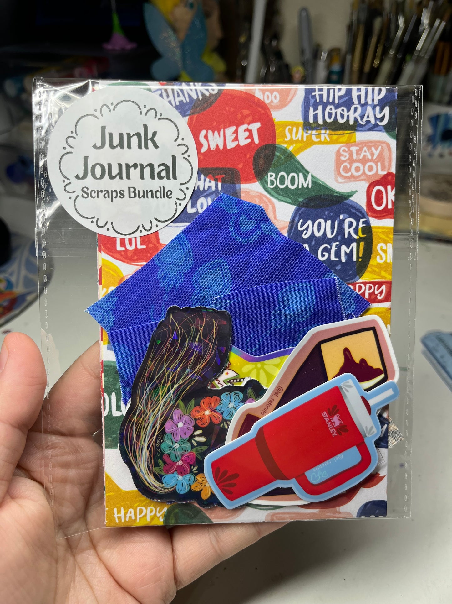 Junk Journal Bold Scraps Bundle