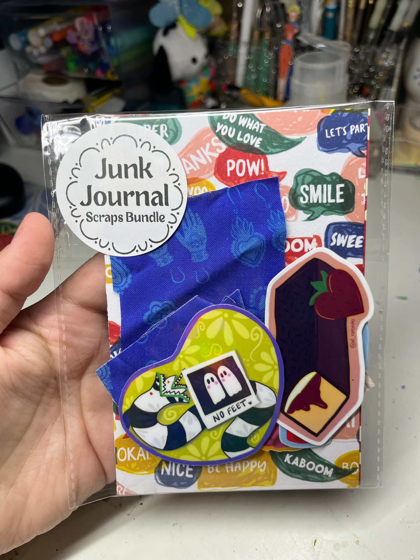 Junk Journal Bold Scraps Bundle