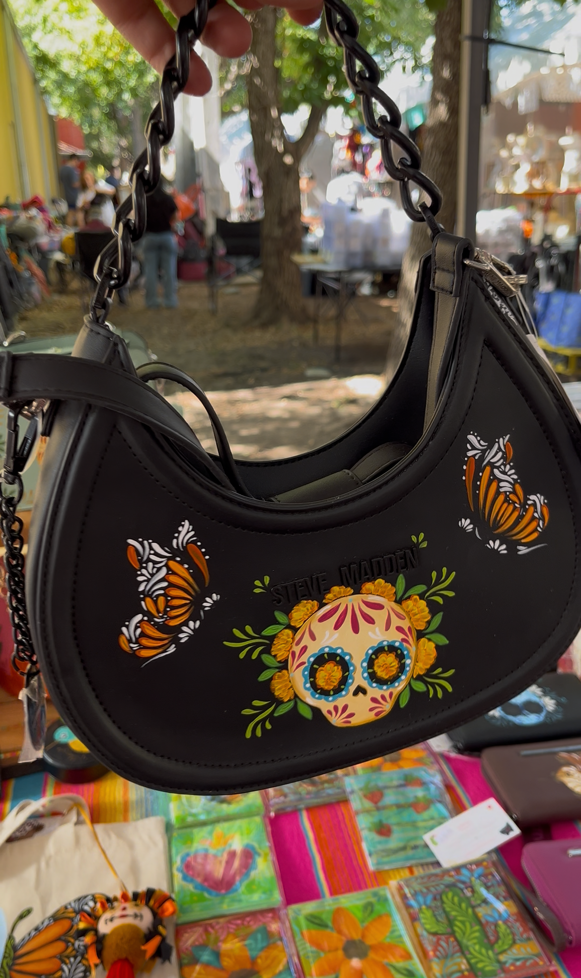 Calaverita Monarcas purse