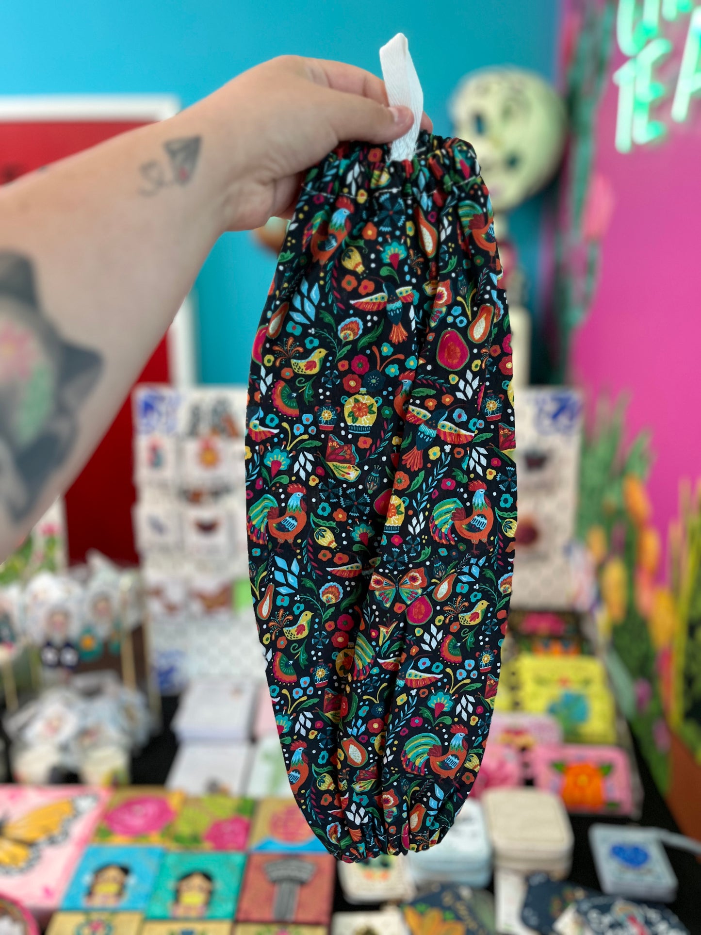 Mexicana Garbage bag holder