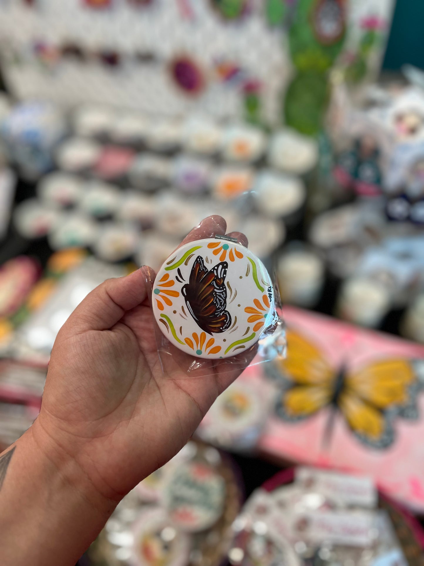 Monarca compact mirror