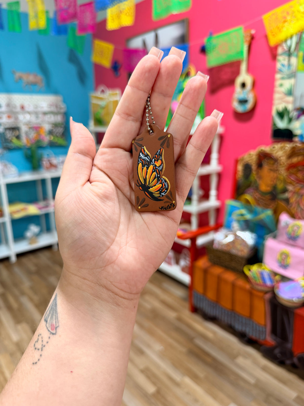 Small Handpainted Hang tag