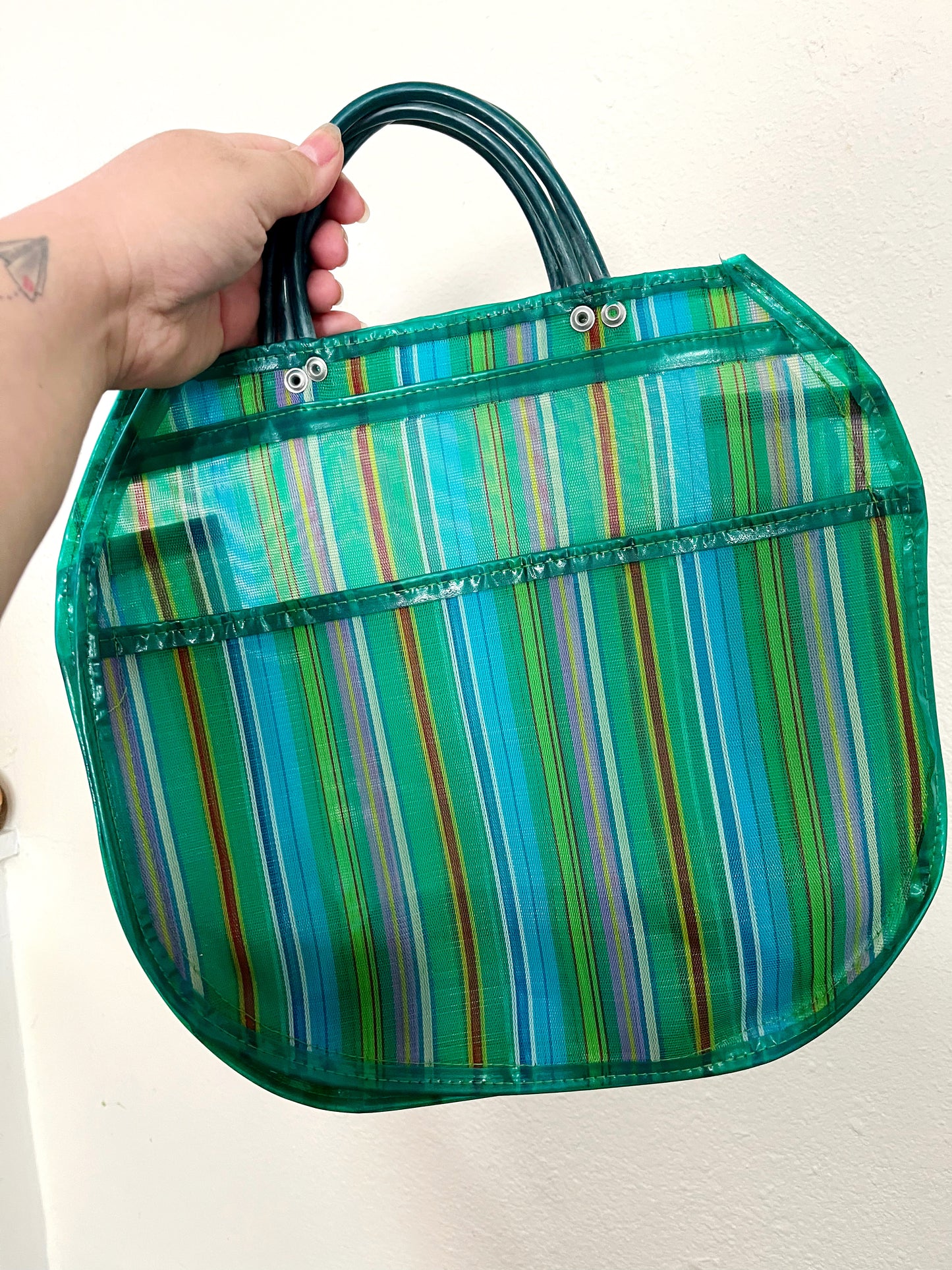 Large round mercadito bag