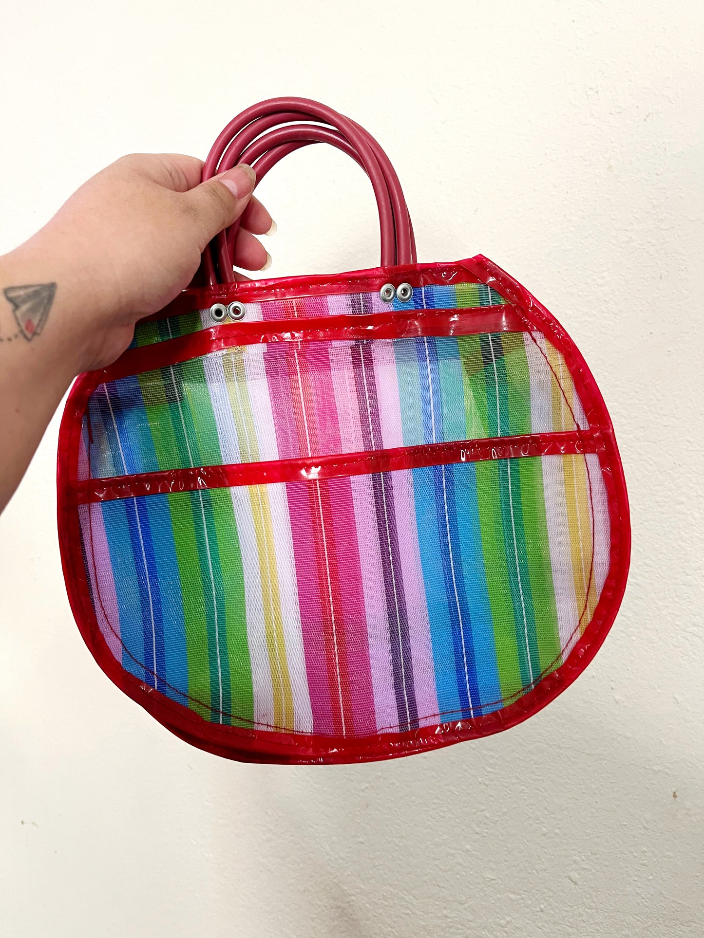 Small round mercadito bag