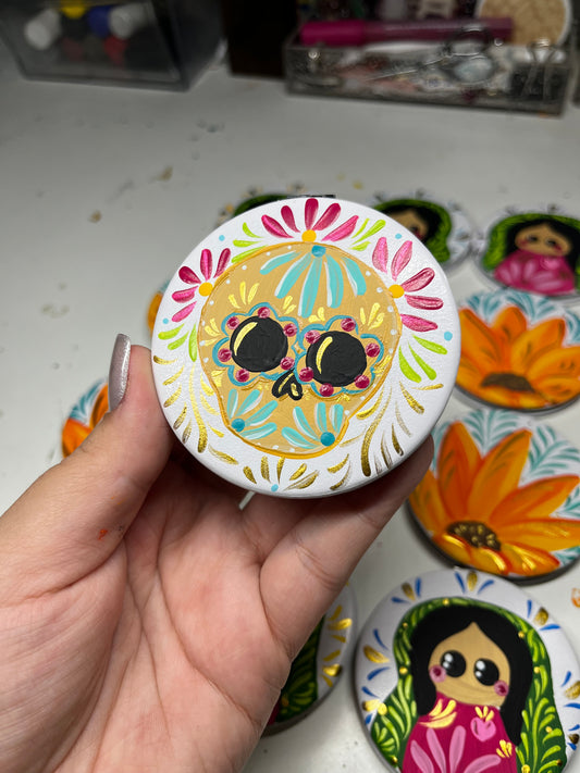 Calaverita compact mirror