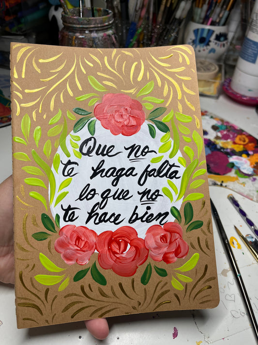 Handpainted Faith Notebook