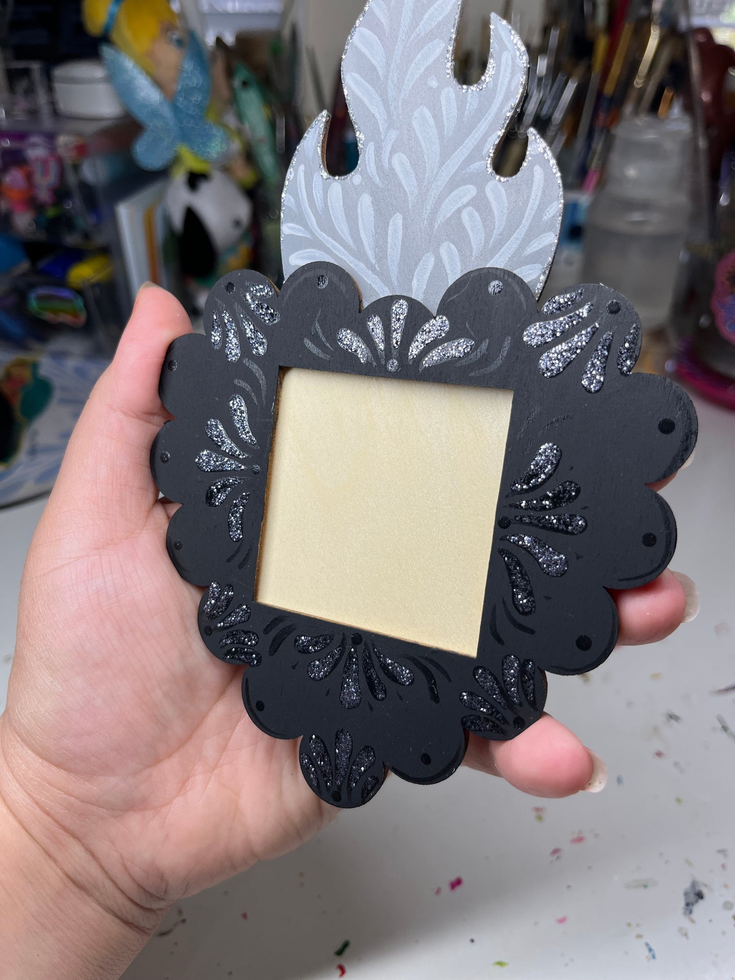 Sagrado Corazón picture frame