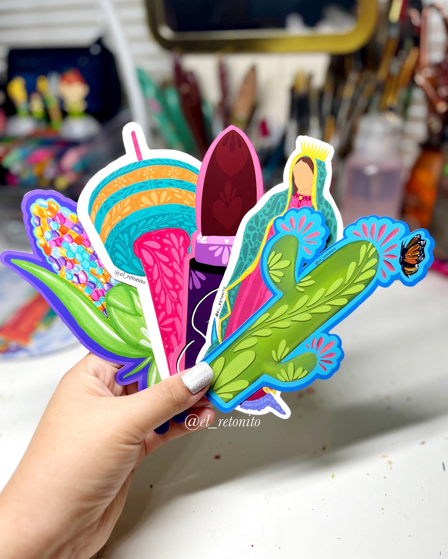 Die Cut Bookmarks