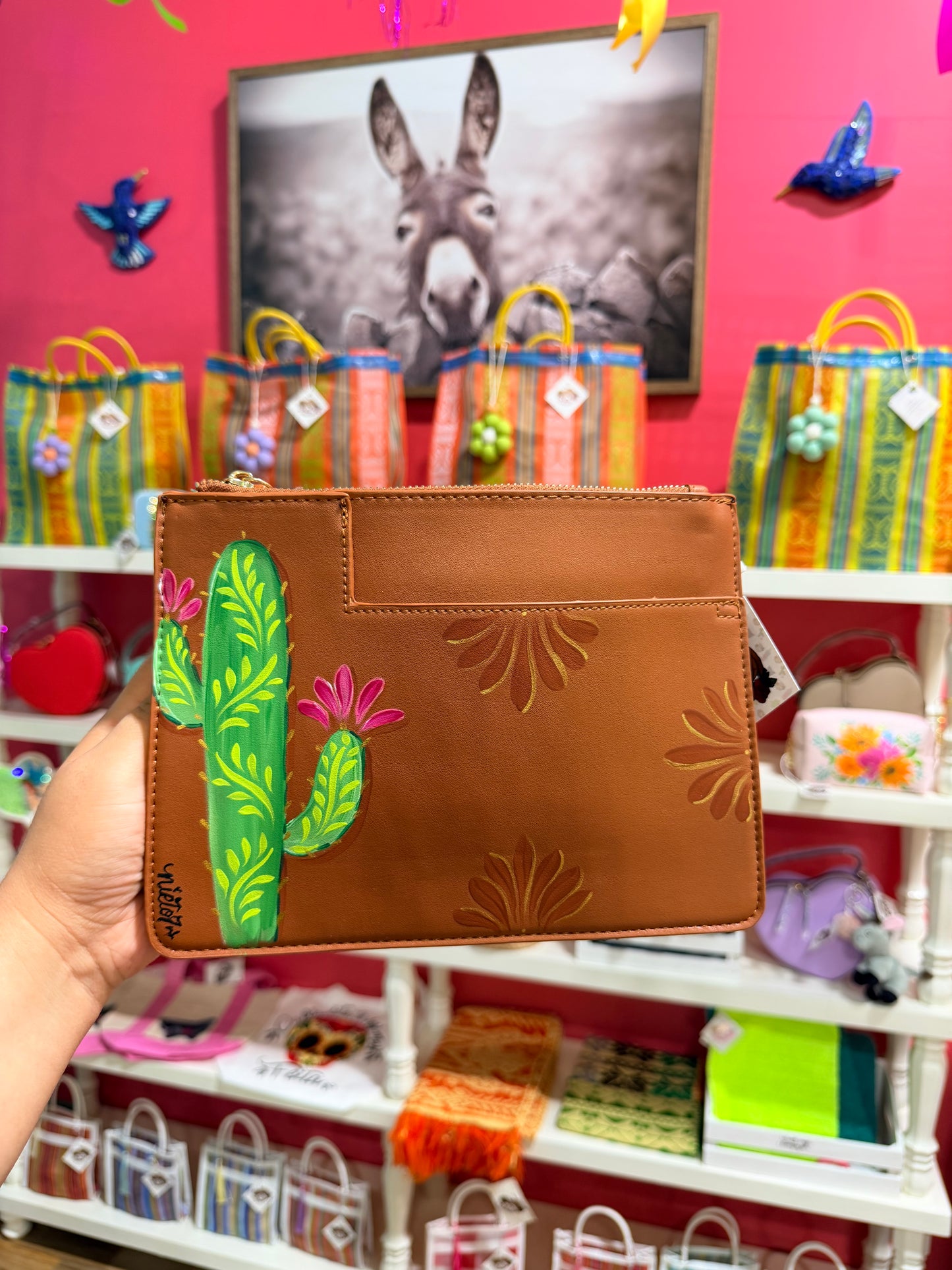 Handpainted Nopalito purse *Flash*