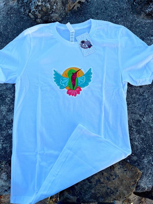 Small white T-shirt