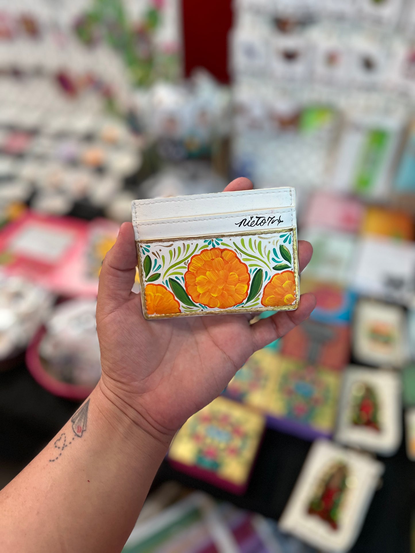 Cempasúchil wallet