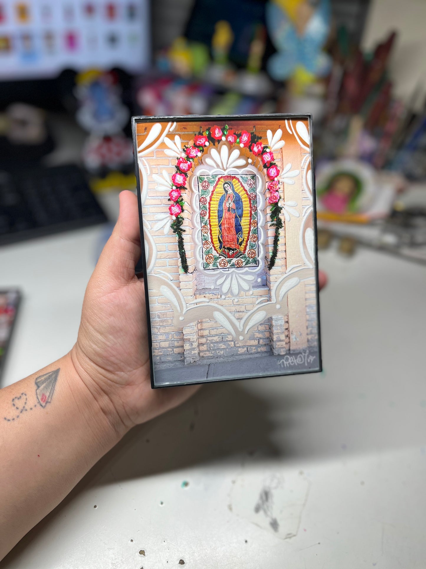 Virgencita Art print