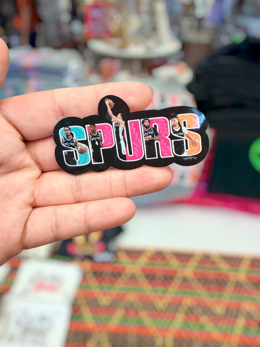 Spurs Spice Sticker
