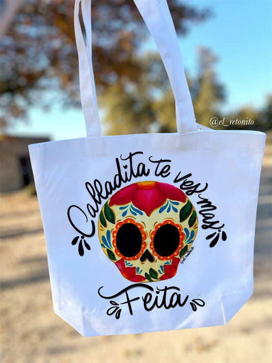Calaverita tote bag