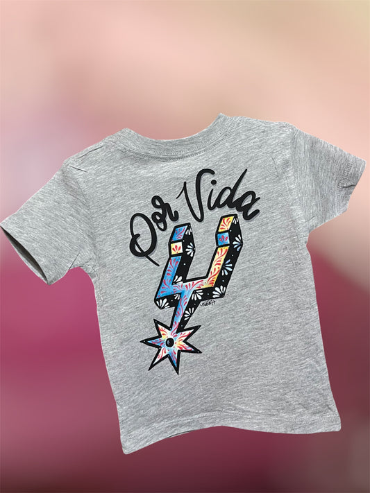 Spurs Por Vida Toddler Tee