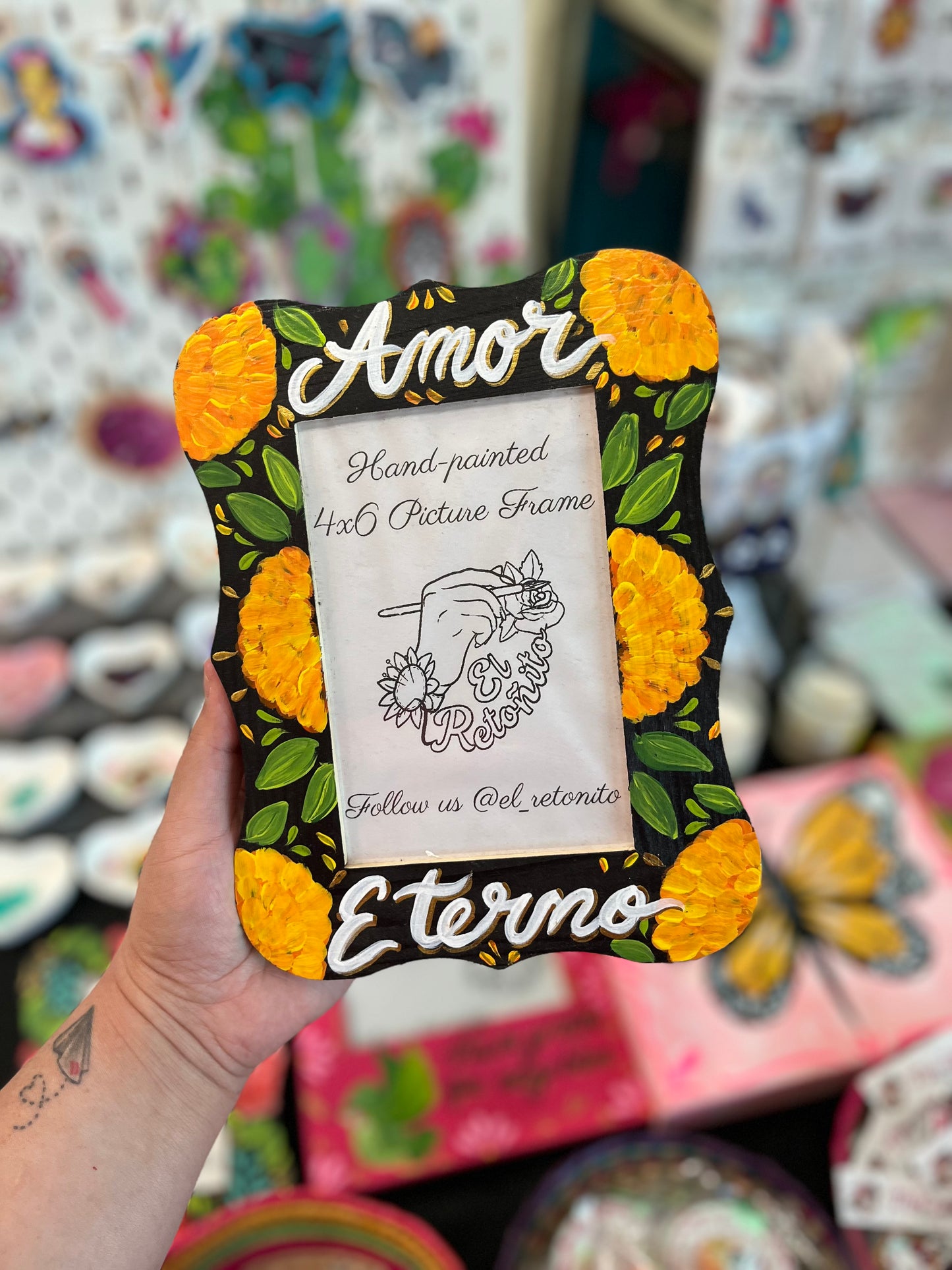 Amor Eterno picture frame