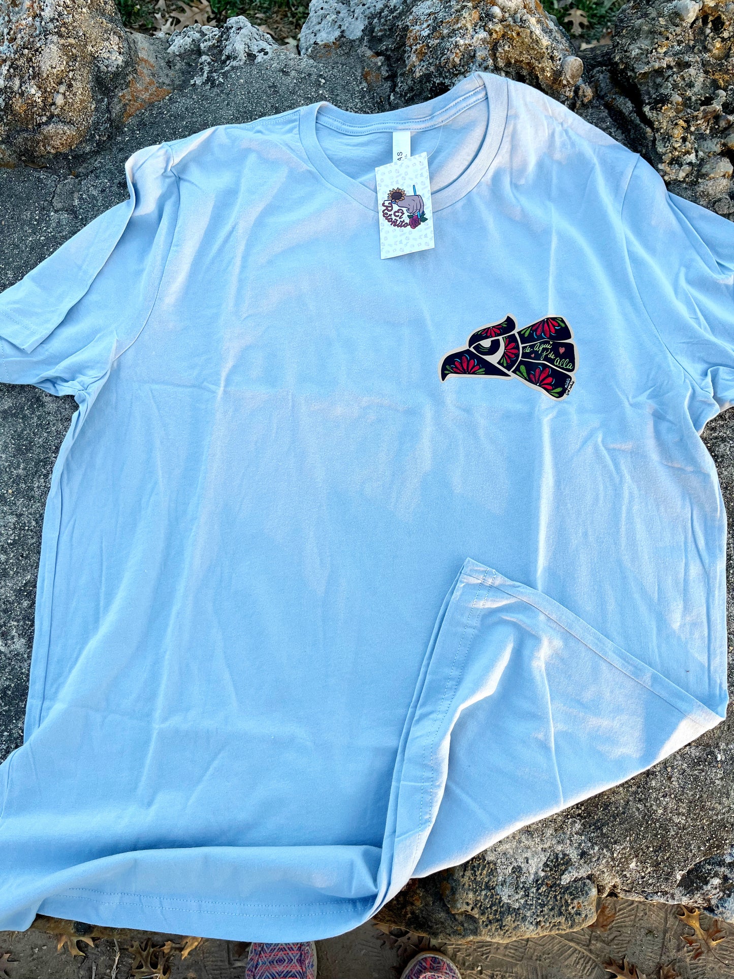 XL light blue T-shirt