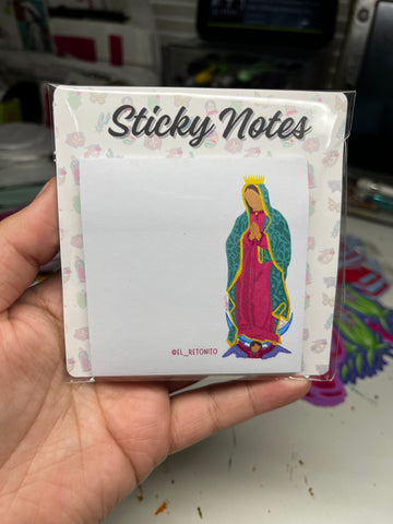 Virgencita Sticky Notes