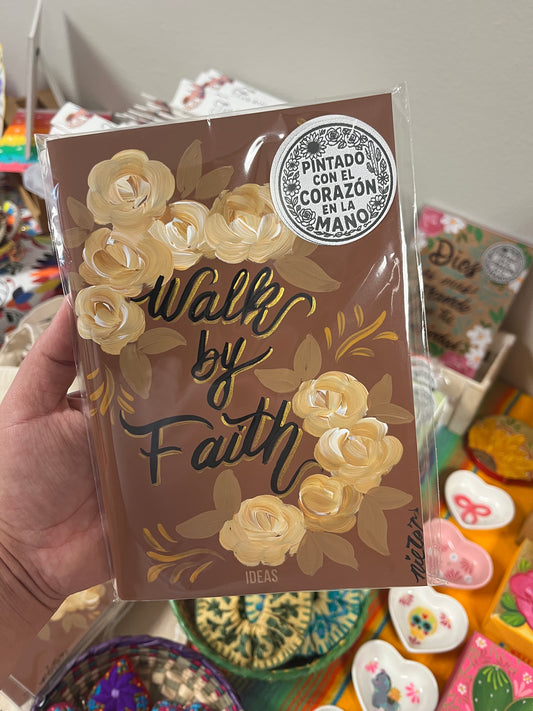 Faith Handpainted Journal