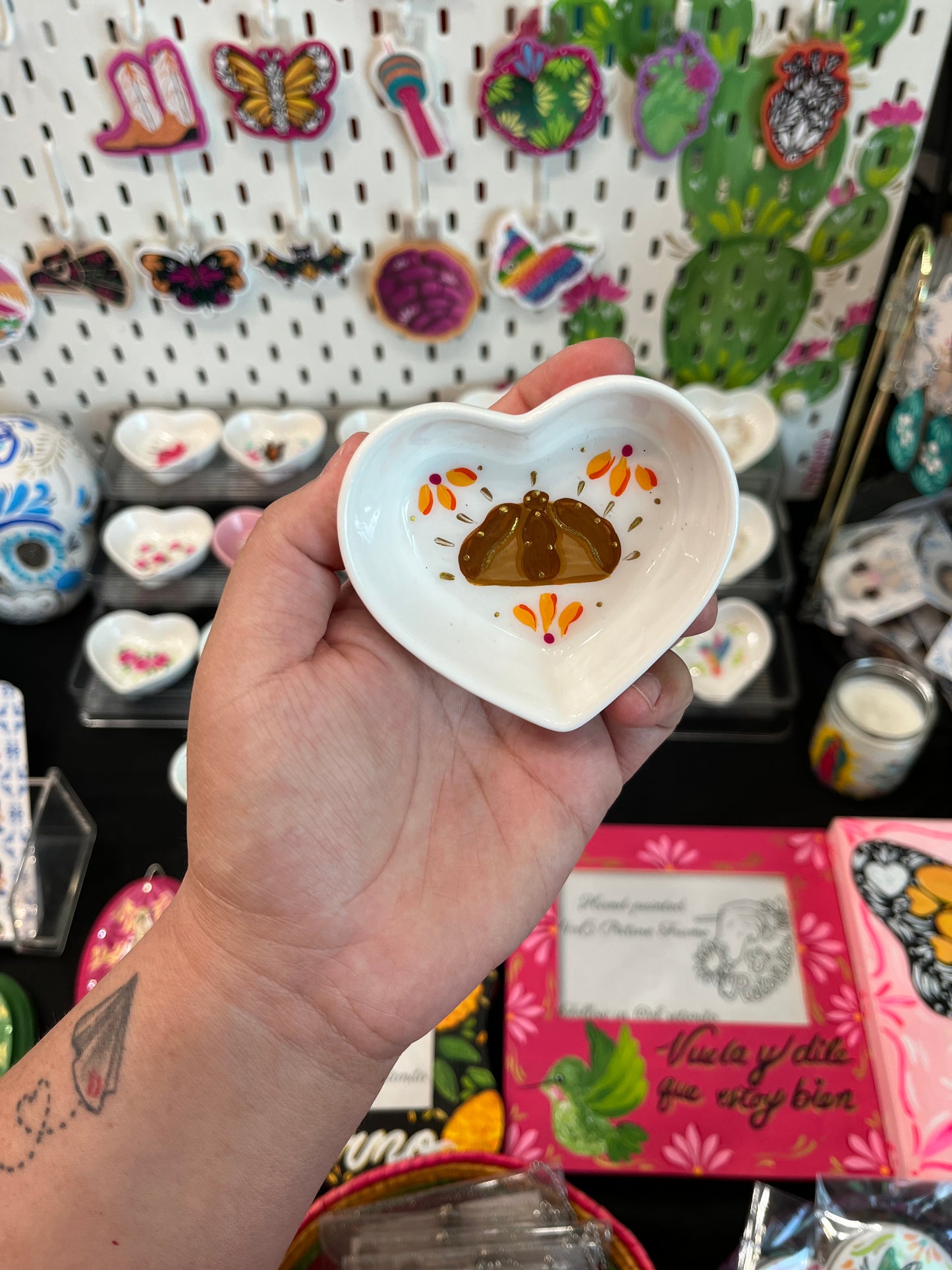 Pan de Muerto trinket dish