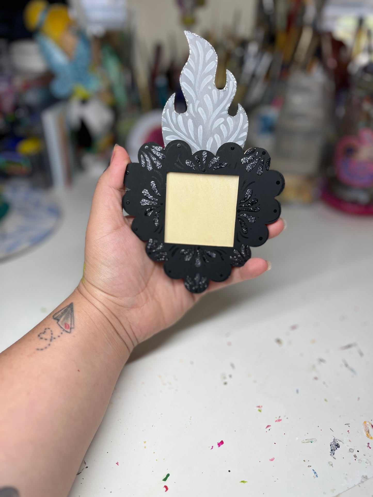 Sagrado Corazón picture frame