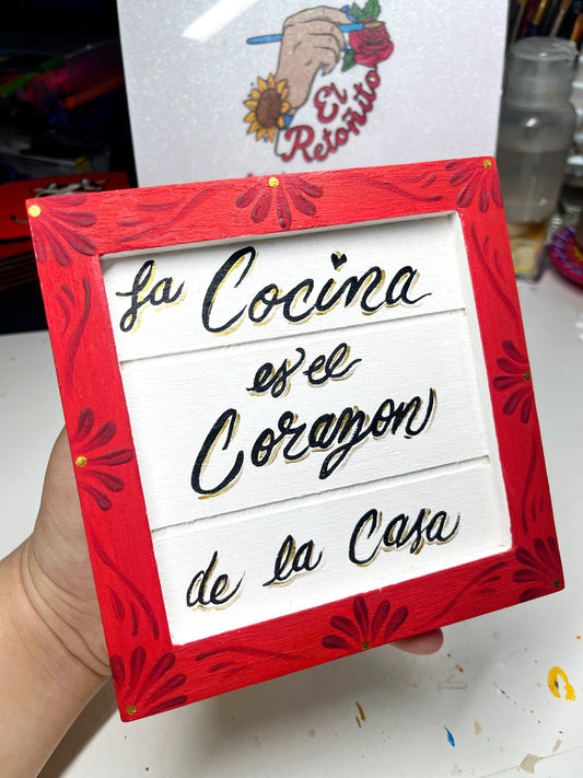La cocina (Rojo)