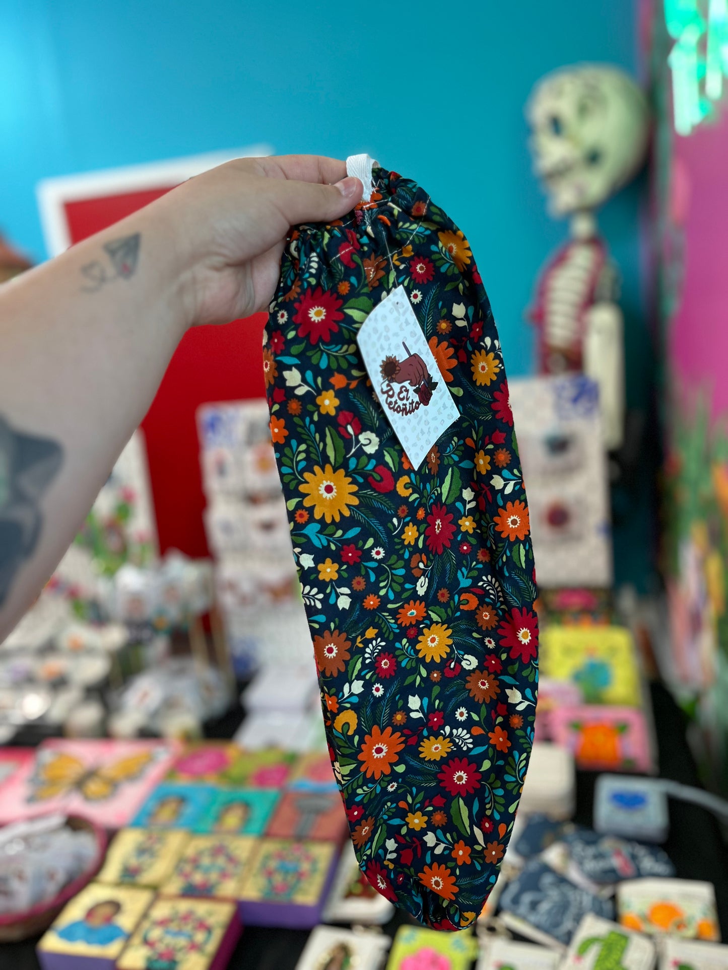 Florecitas Garbage bag holder