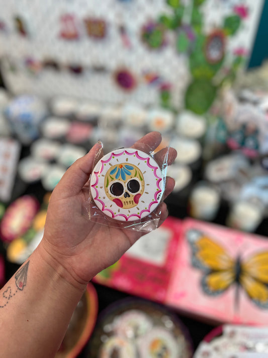 Calaverita compact mirror