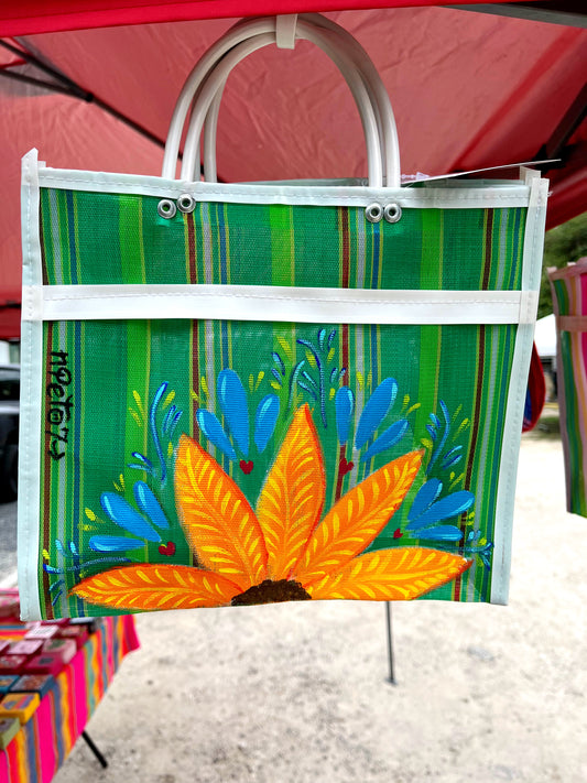 Girasol Verde Mercadito Bag