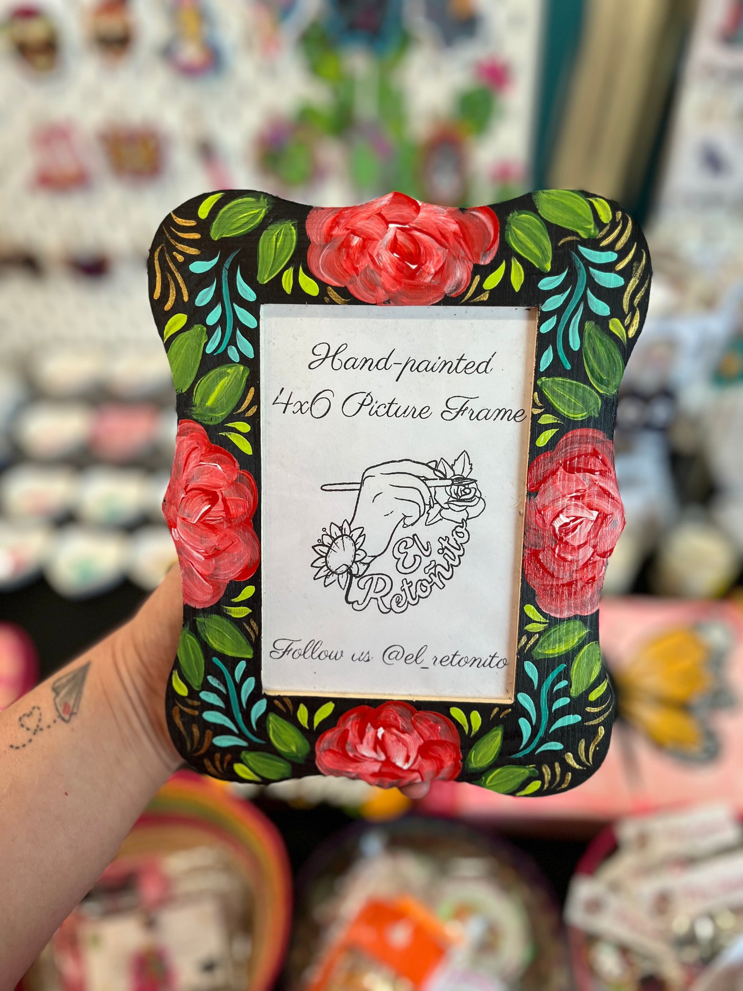 Rosas picture frame