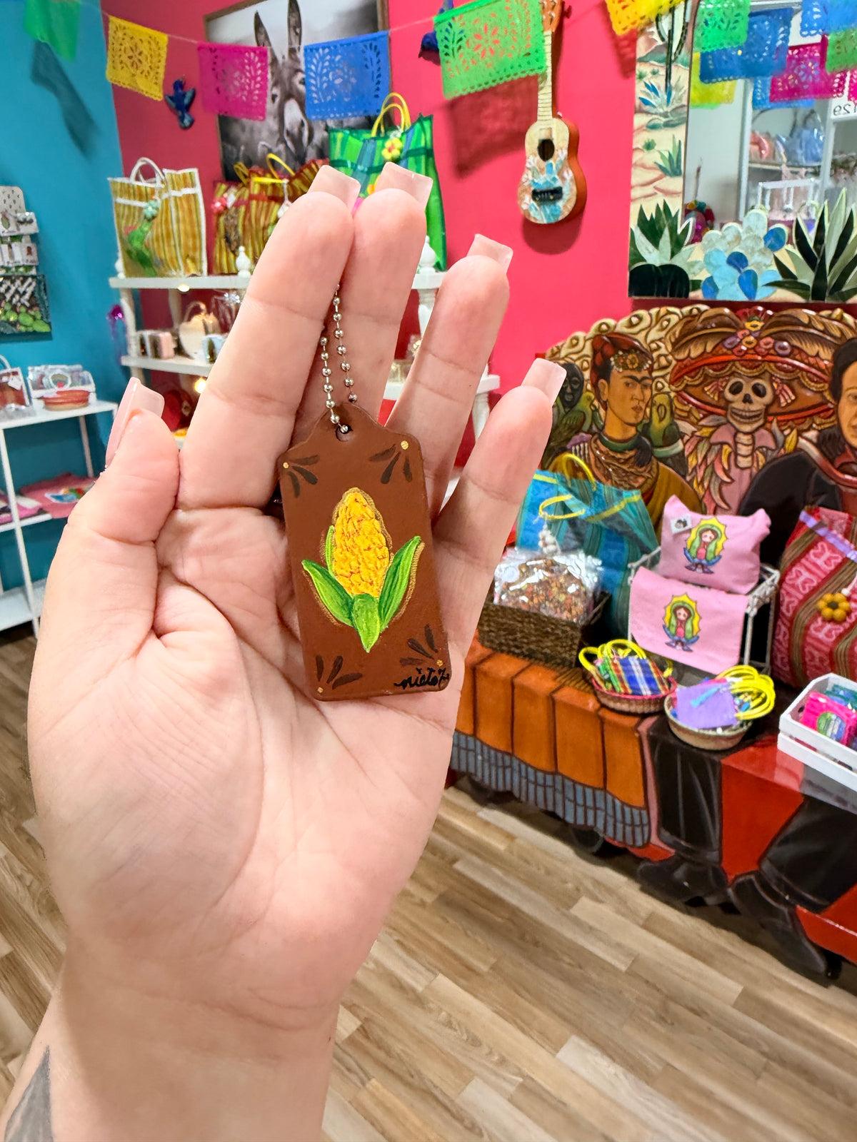 Small Handpainted Hang tag