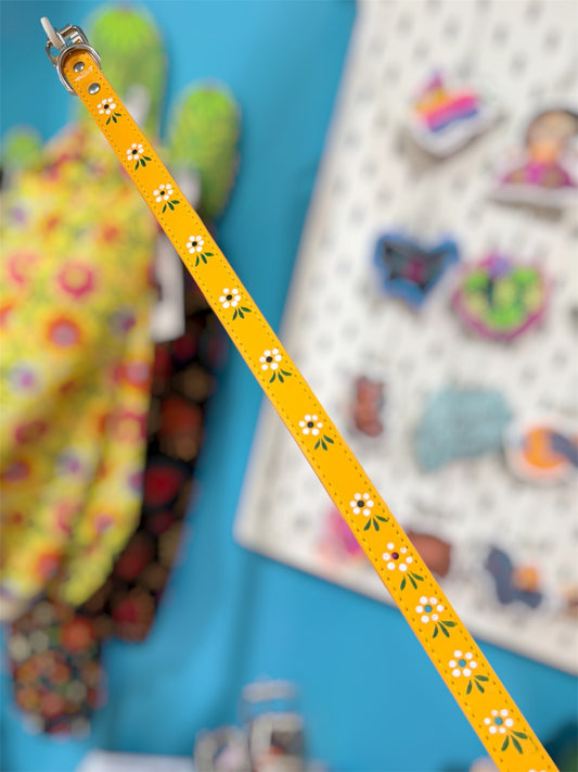 Handpainted Large Dog Collar