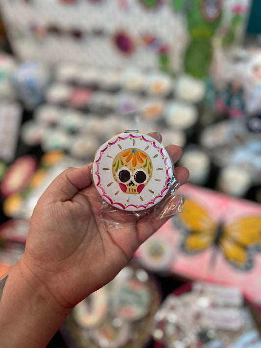 Calaverita compact mirror