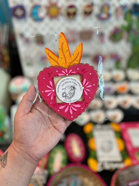 Sagrado Corazón picture frame