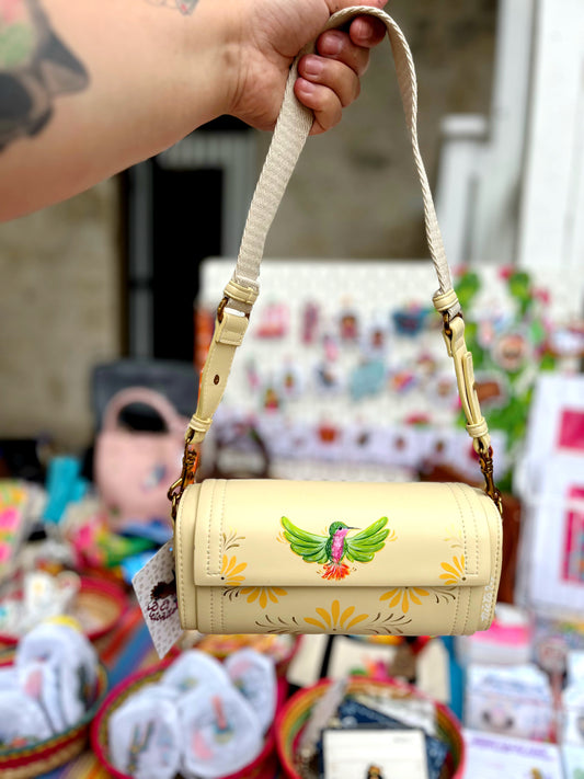Colibrí vanilla purse