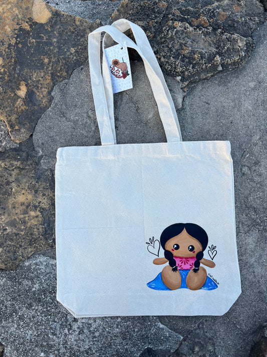 Muñequita tote bag