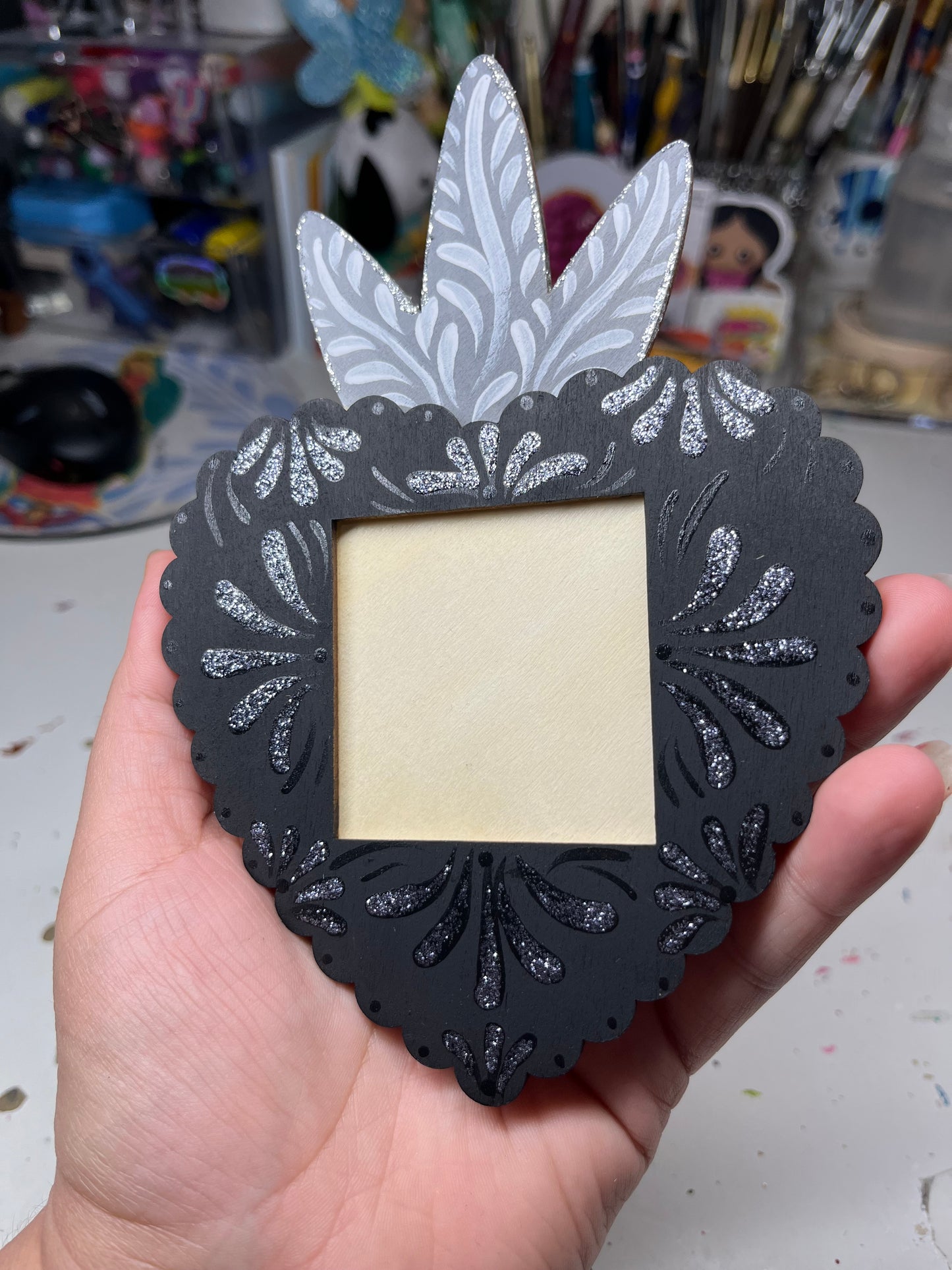 Sagrado Corazón picture frame