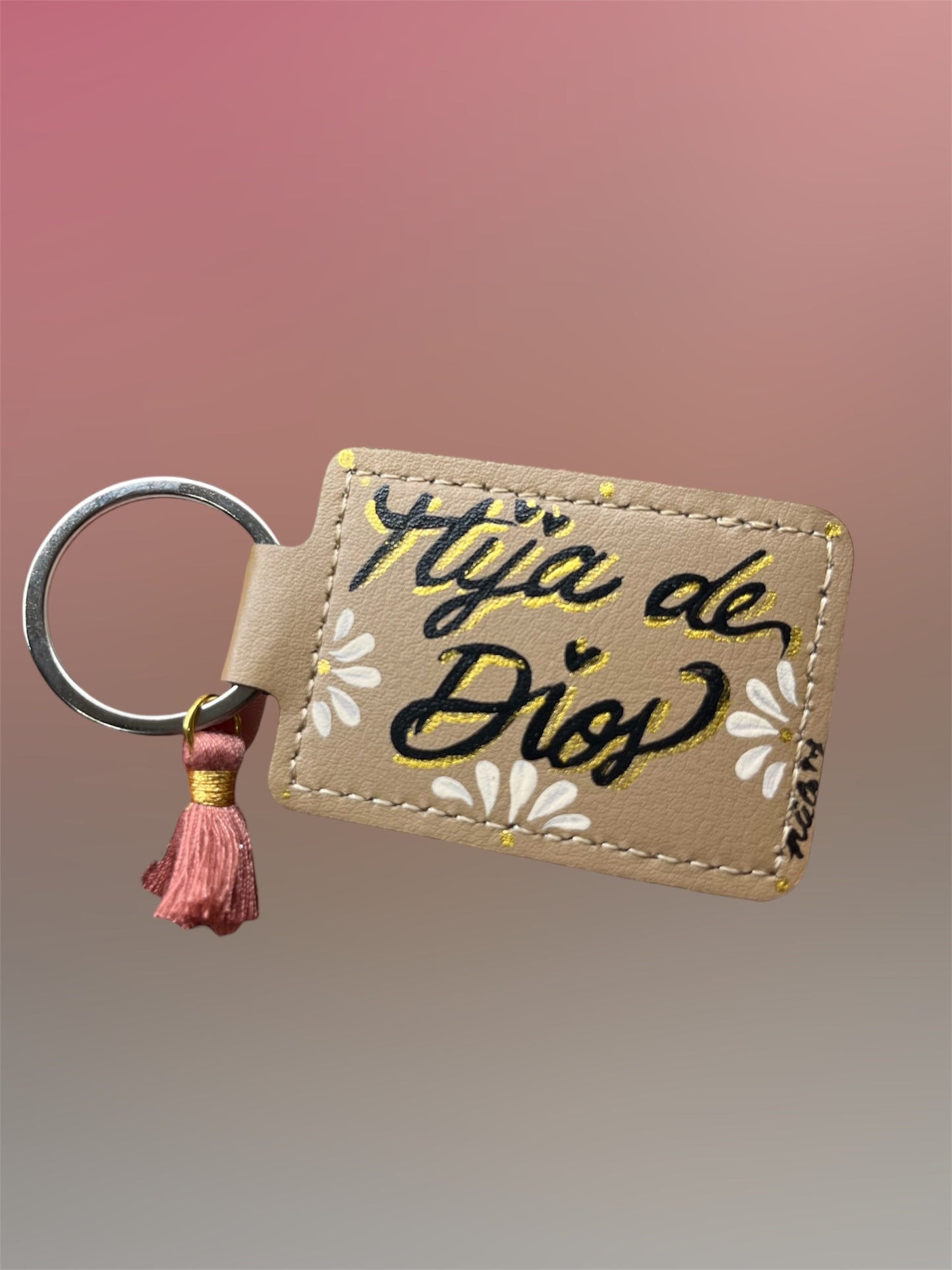 Hija de Dios Keychain