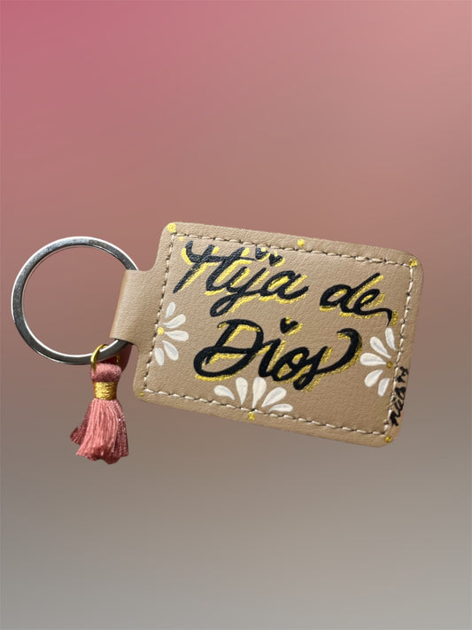 Hija de Dios Keychain