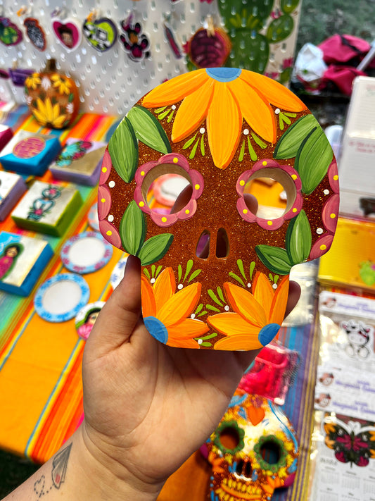 Sunflower Sugar Skull