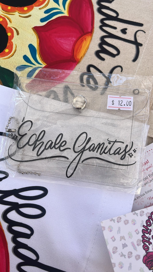 Échale ganitas Glitter Wallet